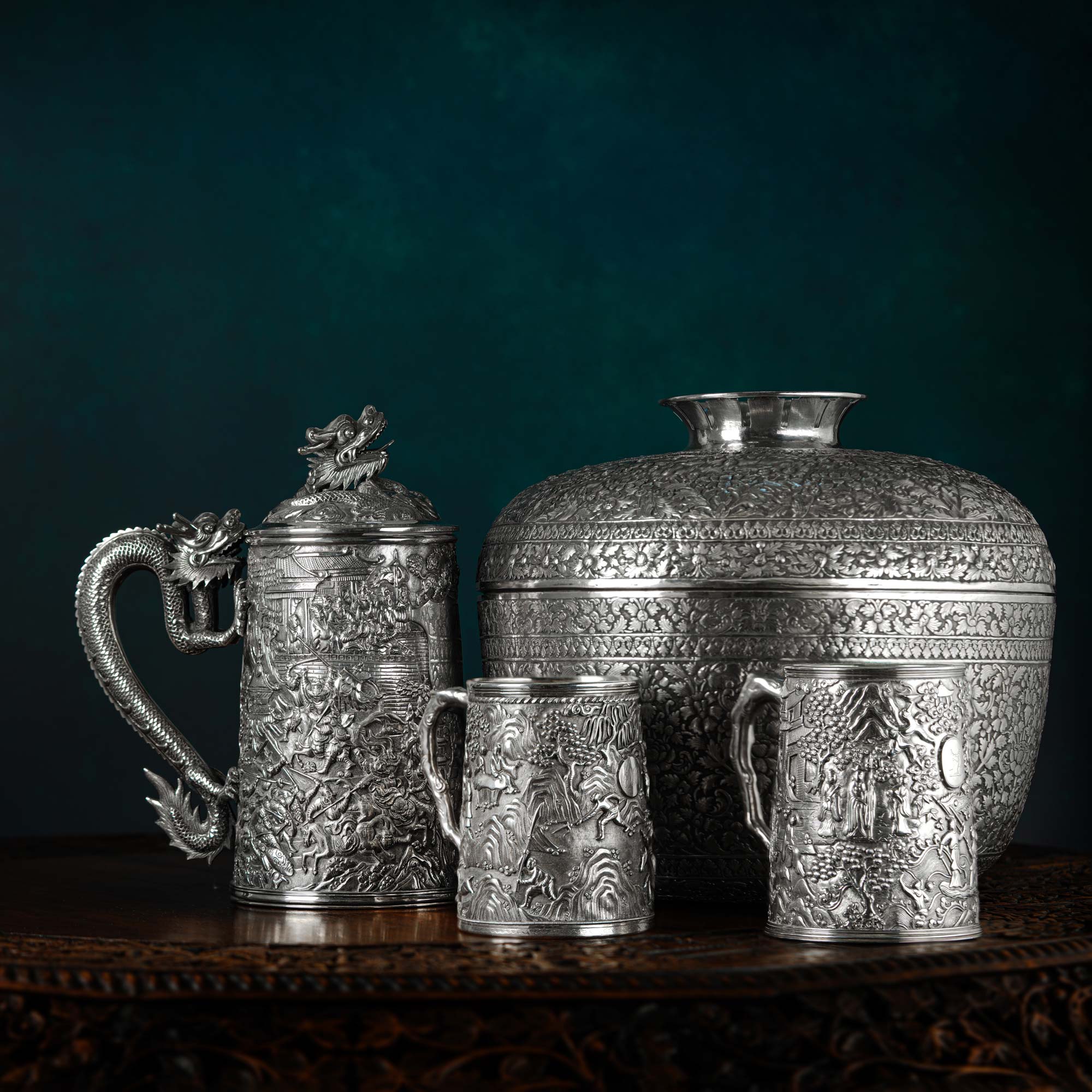 Silver & Objects of Vertu, including the Taylor collection of Indian colonial silver